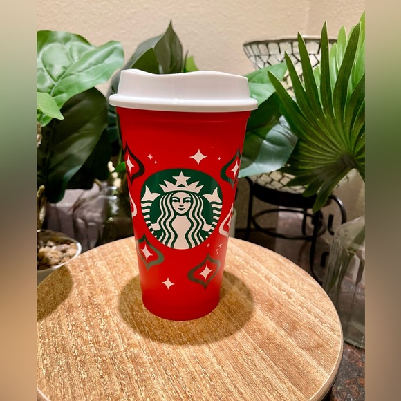 Starbucks Reusable Holiday Cup New - Picture 2 of 10